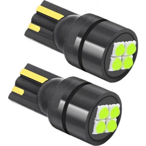 2Pcs T10 W5W WY5W Super Bright High Quality 3535 LED Bulb Auto Parking Light Car Wedge Tail Side Bulb Interior Reading Dome Lamp