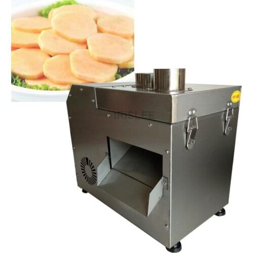 2020 automatic electric platform directional slicer/fruit and vegetable slicer potato shoots carrot slicer