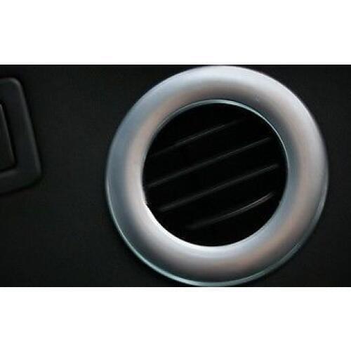 4pcs ABS chrome Ceiling Vent A/C frame cover trim for Ford Explorer 2011-2015