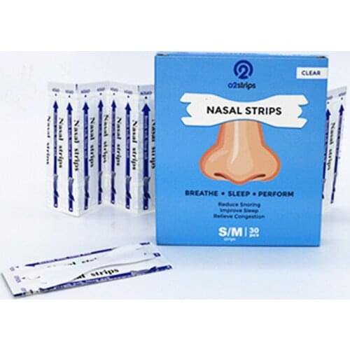 9000pcs=300boxes (66x19mm) High Quality Nasal Strips Nose Plaster Relief Nasal Congestion for Better Sleep to Breathe Right