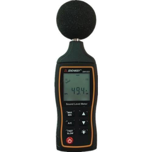 SW-523 Digital Sound Level Meter DB Decibel Tester Logger Noise Audio Detector Digital Diagnostic-Tool Automotive Microphone