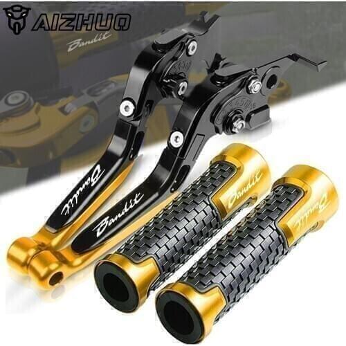 FOR SUZUKI GSF 600 GSF600S BANDIT 1995-2004 2003 Motorcycle CNC Accessories Bandit Brake Clutch Levers Handlebar Grips Handle