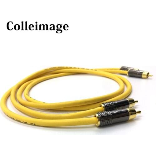 HIFI Audio Amplifier CD DVD player Van Den Hul VDH Hybrid RCA Audio Interconnect Cable 2 RCA to 2 RCA Cable