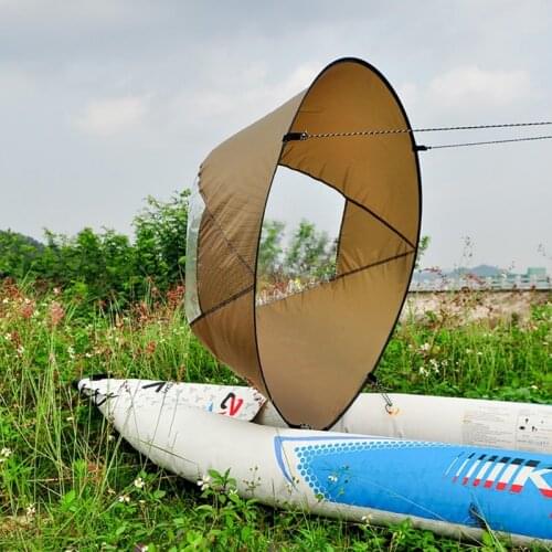 108*108cm Lightweight Surfing Wind Paddle Kayak SUP Durable Downwind Paddle for Inflatable Canoe Wind Sail Kayaking