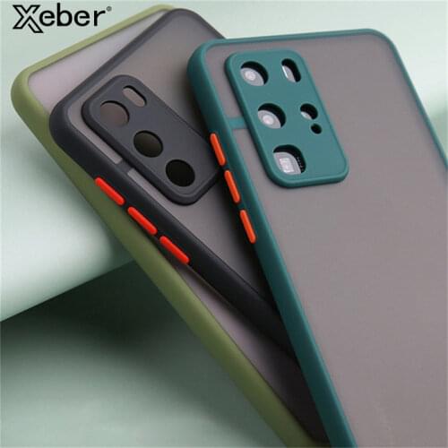 Transparent Matte Shockproof Bumper Case For Samsung A72 A52 A32 A12 A42 S21 S20 FE Note 20 Ultra 10 Pro 9 8 S10 Lite S8 S9 Plus