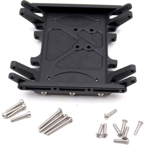 Metal Reinforced Chassis Gearbox Seat Kits for Axial AX90018 90020 90031 RC Crawler Car Upgrade Parts