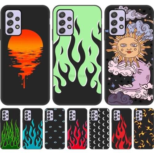 A51 Case For Samsung A32 A52 A71 A72 A50 A70 A12 A40 A41 A31 A30 A20 A21S A20S A22 A42 A10s A9 A7 A6 Plus 2018 DIY Painted Cover