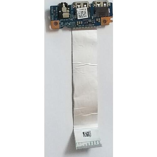 WZSM New Jack USB board with FFC FPC Cable for DELL Inspiron 15 5000 5555 5558 5758 Audio USB Board 010R81 LS-B843P