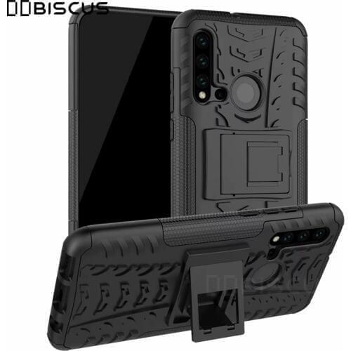 Heavy Duty Armor Hybrid Shockproof Silicone Case For Huawei P20 Lite 2019 Pro ANE-LX1 ANE-LX2J CLT-L29 EML-L29 Hard PC TPU Cover