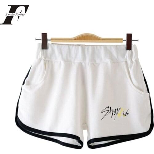 Kpop StrayKids shorts women/men kpop Album Yellow Wood Short pant StrayKids Clothes Harajuku Ladies Hot Sale Sexy kawaii Shorts