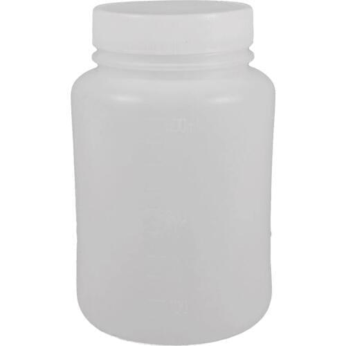 SOSW-Laboratory Chemical Storage Case White Plastic Widemouth Bottle 500mL
