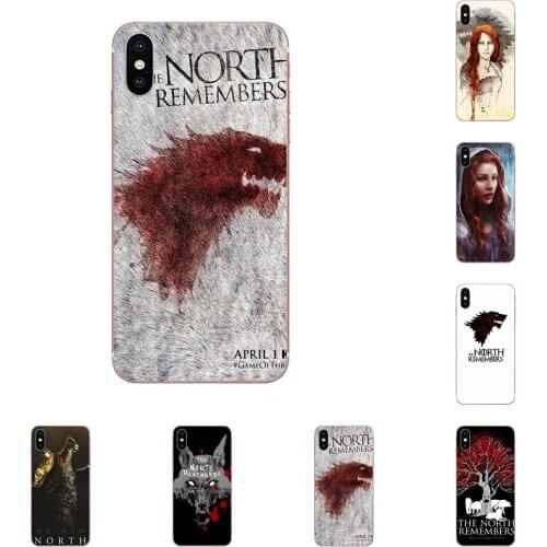The North Remembers For Apple iPhone 11 Pro XS Max XR X 8 7 6 6S Plus 5 5S SE 4 4S Soft Phone Cases