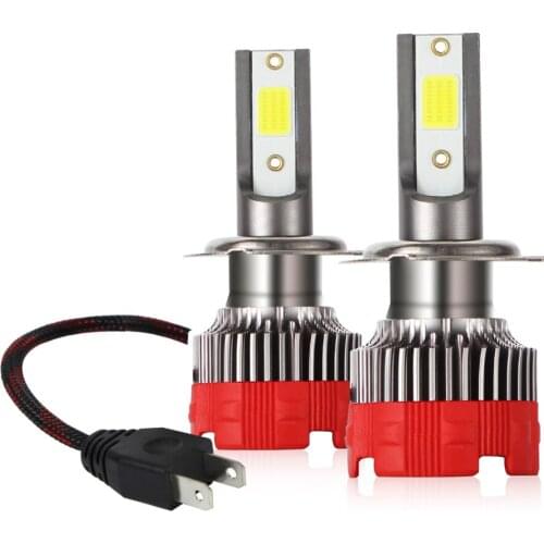 All-in-one H7 A0044 EV18 LED Headlight Bulb H7 Light 12V Mini Heat Dissipation Dust-proof Color Temp: 6000K Cool White Fog Lamp