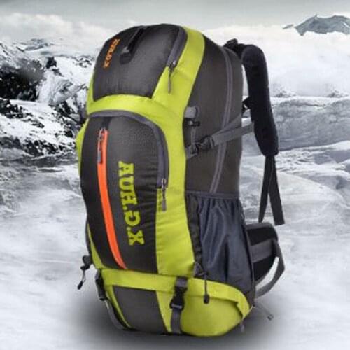 50L Large capacity waterproof nylon backpack double shoulder bag Travel bag J221