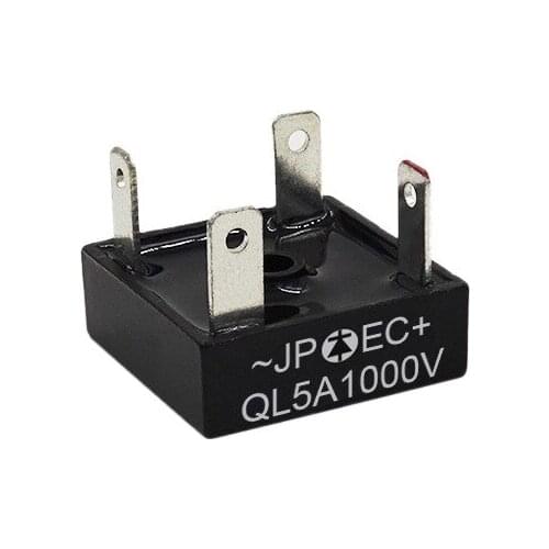 Rectifier Ql9m Ql5a1000v Single Phase Rectifier Bridge Skateboard Support Bridge Rectifier AC-DC Full Wave Rectifier