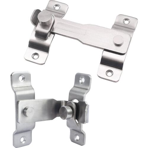 Free shipping Anti-theft deduction thick door security chain buckle hotel home window door bolt lock DIY hardware part latch