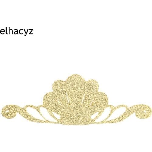 1PC Summer/Spring Mermaid Kids Beach Glitter Shell Ribbon for Headband Photo Pro DIY Women Girl Tied Hair Accessories Headwear