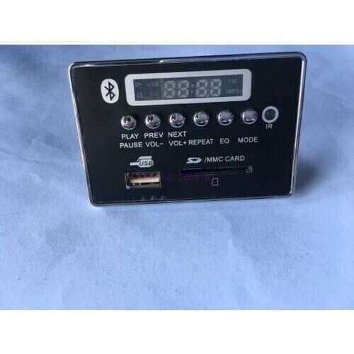 100pcs Bluetooth Hands-free MP3 Decoder Board Module Car USB MP3 Player Integrated Remote Control USB FM Aux Radio for Car