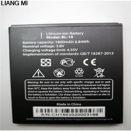 1800mAh phone Battery for THL BL-10 Backup Li-ion Battery for THL BL-10 BL10 T12 Replacement with phone stander