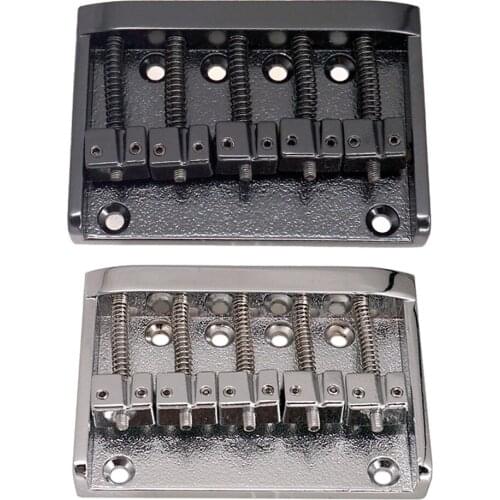 83mm 5 String Electric Bass Bridge with 6 Screws & 1 Wrench