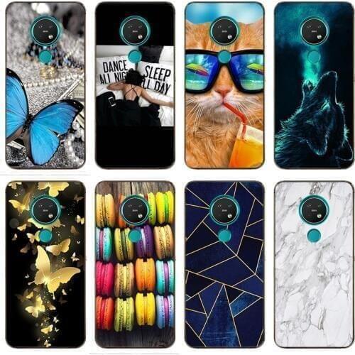 Patterned Case for Nokia 7.2 / 6.2 Soft Case for Nokia 7.2 TA-1196 TA-1181 TA-1178 TA-1193 Phone Back Cover for Nokia 6.2 Case