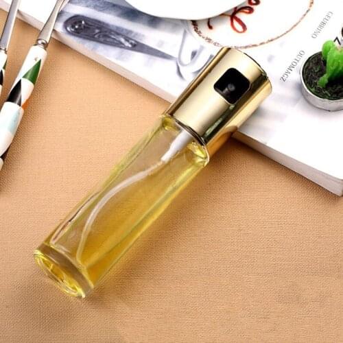 100ml Kitchen Baking BBQ Cooking Salad Oil Dispenser Glass Olive Oil Sprayer Empty Bottle Vinegar Bottle Oil Spray
