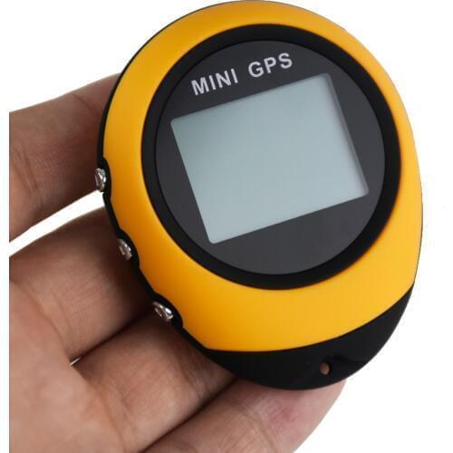 Mini GPS Tracker Tracking Device Travel Portable Keychain Locator Pathfinding Motorcycle Vehicle Outdoor Sport Handheld Keychain