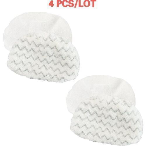 2/4 pcs Washable Microfiber Mop Pads for Bissell Powerfresh 1940 Series,5938 Replacement for Bissell Steam Mop 1440 series