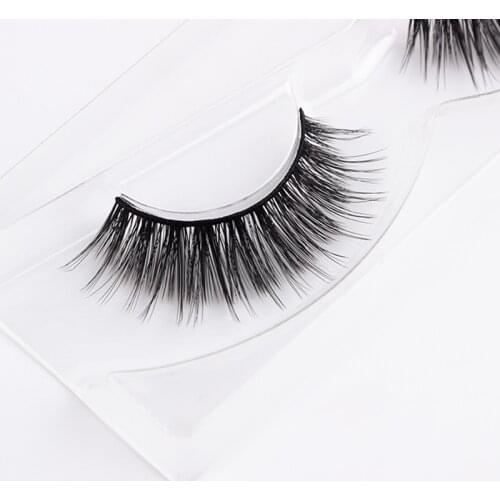 Anmor 3D Real Mink Makeup Natural Thick False Eyelashes With Glitter Packing 100% Handmade Eye Fake Lashes