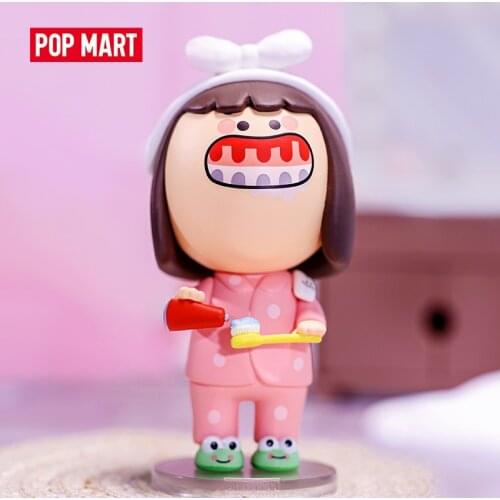 POP MART Gummy Daily Life Series Blind Box Collection Doll Collectible Cute Action Kawaii animal toy figures free shipping