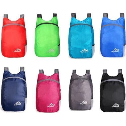 Foldable Waterproof Travel Backpack Bag Ultra Lightweight Nylon Daypack for Outdoor Jogging Hiking Camping