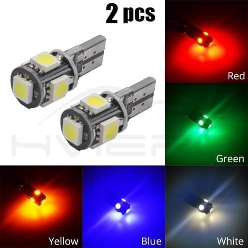 Canbus T10 5smd 5050 Led Car Light Width indicator light license plate light reading light door light tail box light