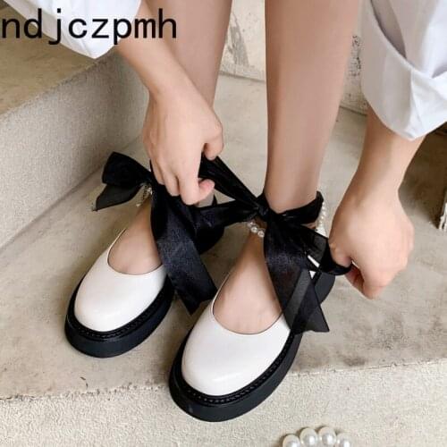 Big Size 34-42 Brand New Girl Lolita Mary Janes Pumps Cute Bowknot Wedges High Heels Women Pumps Platform Gothic Shoes Woman