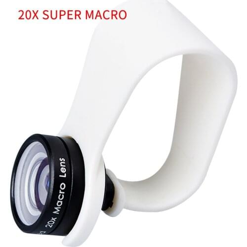 Universal Mobile Phone Macro Lens 20X Super Cellphone Macro Lens for Huawei for Xiaomi for iphone for Samsung