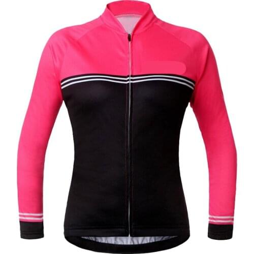 CUSROO Women Cycling Jersey bike Cycling Jersey Sport Wear Bike Uniform Cycle Shirt Winter Racing Cycling Jerseys Bike Clothes