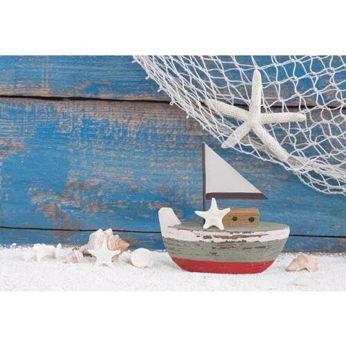 Starfish decor blue wood backgrounds photography vinyl fotografia newborns photo backdrops for photo studio accessories lv-418