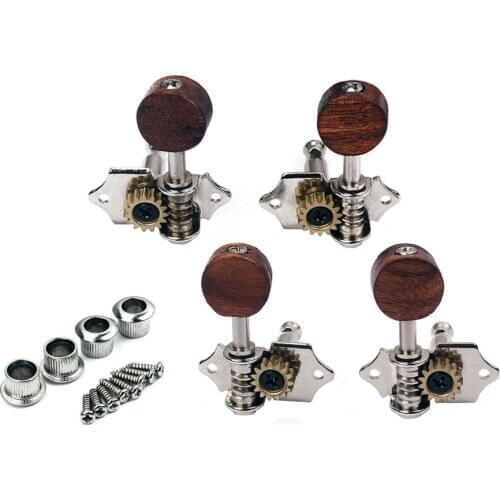 High quality Guitar Tuning Buttons Machine Turner Knob 2 Left 2 Right Wood for Stringed Instrument for Guitar Accessories