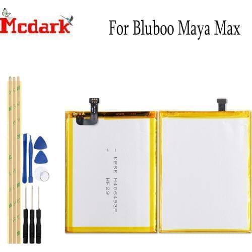 For Bluboo Maya Max Battery Replacement High Quality Large Capacity 4200mAh Back Up Bateria For Bluboo Maya Max Phone +Tools