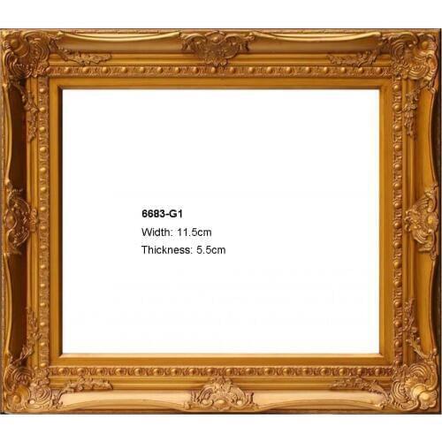 Golden photo frames for picture frame photo painting wedding decoration wall art