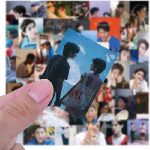 50Pcs/set BKPP Stickers TV SHOW I Promised You The Moon PP Krit Billkin PVC Waterproof Stickers BKPP The Seriesl Sticker