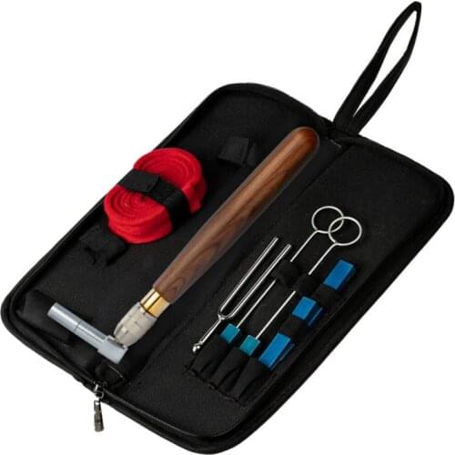 7 Pieces Piano Tuning Tuner Tool Wrench Tuning Fork Rubber Mute Accessories