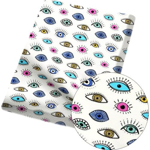 AHB 45*145cm 1pc Polyester Cotton Cloth Fabric Cartoon Pattern Printed Sheet DIY Handmade Dress Materials Home Textile Patches