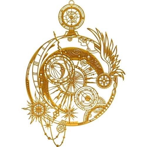 The Infinite Universe Theme Hand Made Hollow Out Bookmark Metal Book Marker Gift 110mm*75mm