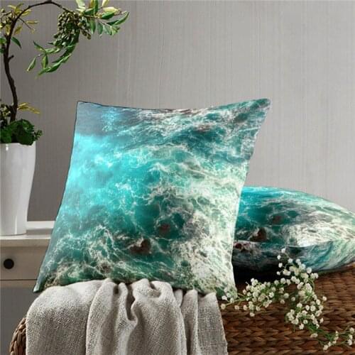 Spray Pillow Case Decoration Sofa Cushion Pillow Case Bed Pillow Case Home Decoration Car Pillow Case