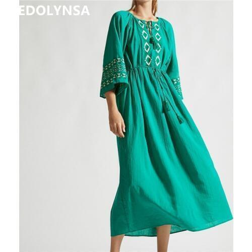 EDOLYNSA Summer Dresses With Lace