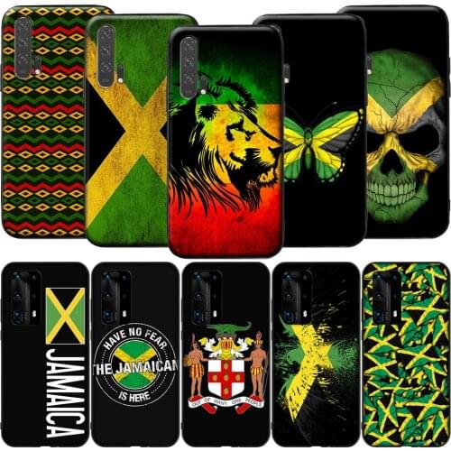 GX101 Jamaica Jamaican Flag for Huawei Y5P Y6P Y7A Y8P Y9A Mate 10 20 30 Pro Lite Nova 2i 3 3i 4 5 5T 7 SE P Smart Z