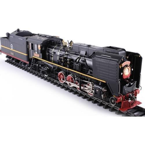 1:48 Steam Locomotive Model Collection Alloy Decoration Railway Static Display Model