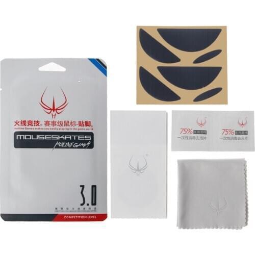 2 Sets/Pack Original Hotline Games Competition Level Mouse Feet Mouse Skates Gildes for Logitech MX518 /G400 /G400S 0.6mm