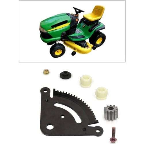 Steering Sector Gear & Pinion Kit For John Deere LA Series Lawn Mower Tractors 19 Tooth GX21924BLE GX20053 GX20054