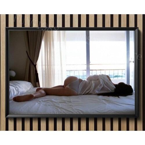 S216 Custom Poster Silk Home Deco Sexy Brunette Hot Butt Panties Wall Art Christmas Gift